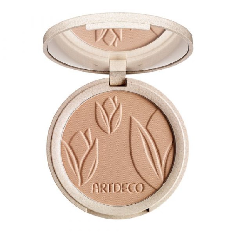 ARTDECO Natural Finish Compact Foundation 9 g Compact case Powder 3 warm honey