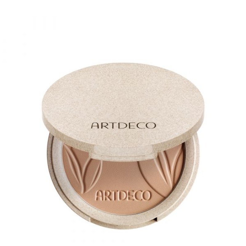 ARTDECO Natural Finish Compact Foundation Sustainable Mattifying Powder 7.5g