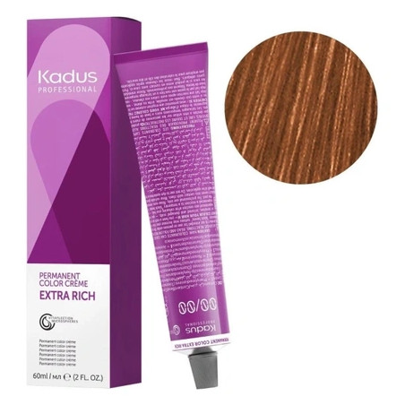 Kadus Permanent Hair Color 60ml 7/37 Golden Brown