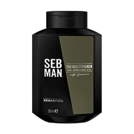 SEB MAN The Multi-Tasker 3 in 1 Hair Wash for Beard and Body 250ml