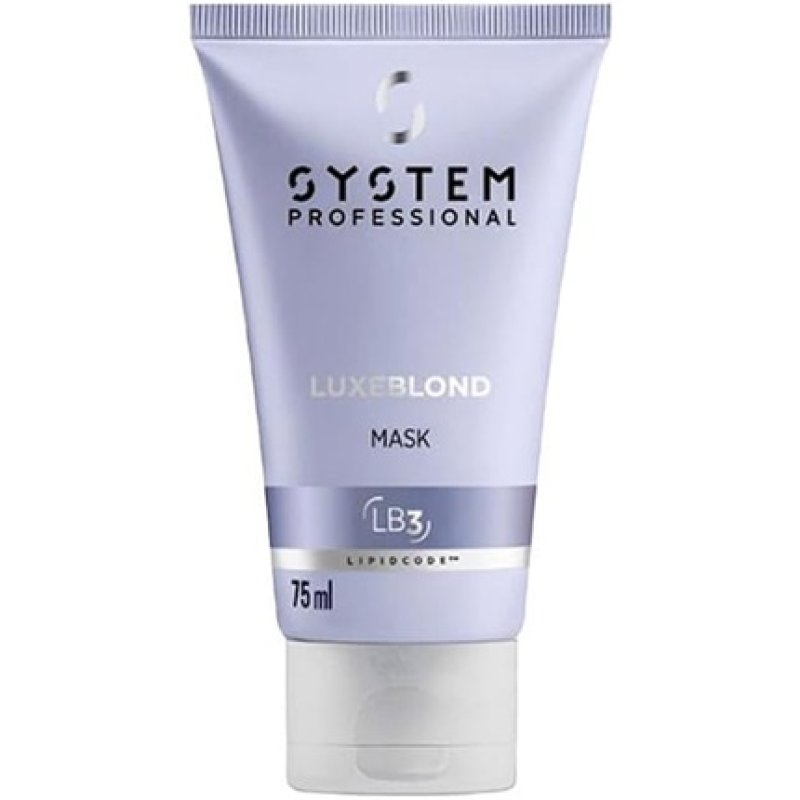 System Professional Luxeblond Mask 75ml - Blonde Hair Mask
