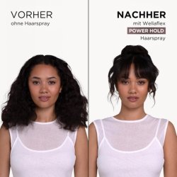 Wellaflex Power Hold Hairspray for Women - Up to 48 Hours Ultra Strong Hold