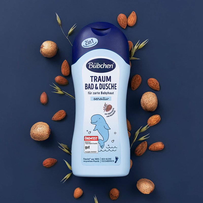 Bübchen Dream Bath & Shower 2in1 Bath Additive and Gentle Cream Shower 500ml