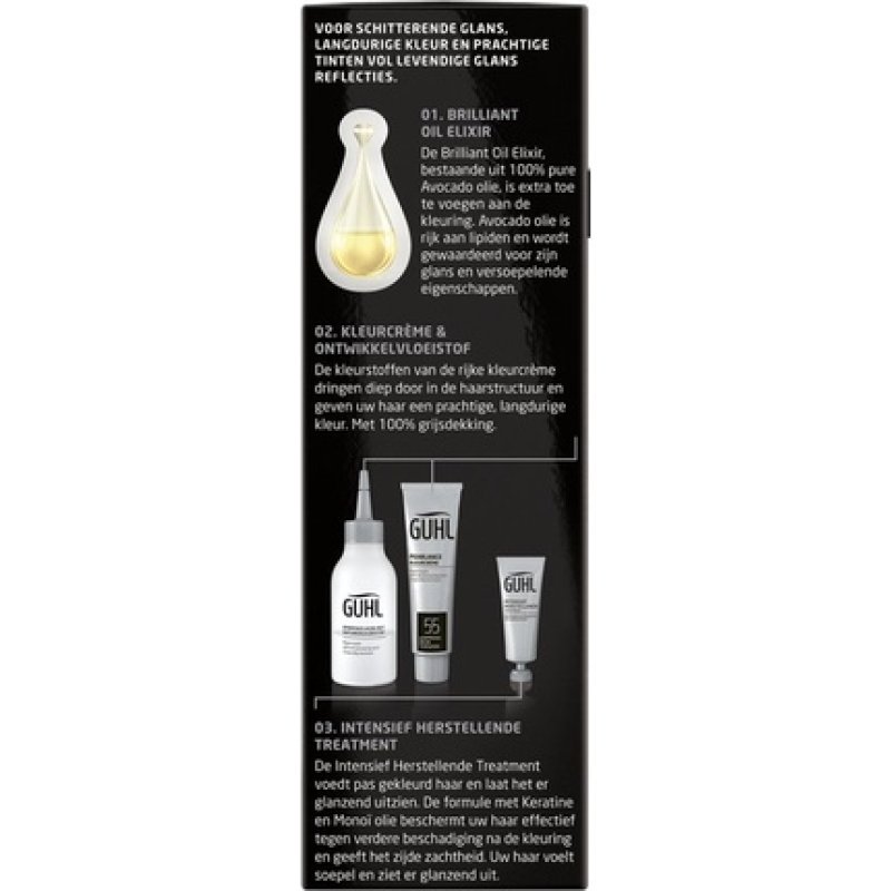 Guhl Intensive Cream Coloring No. 47 Cocoa Brown - Hair Dye