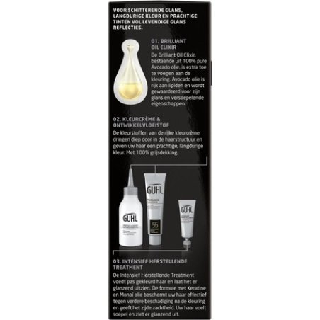 Guhl Intensive Cream Coloring No. 47 Cocoa Brown - Hair Dye