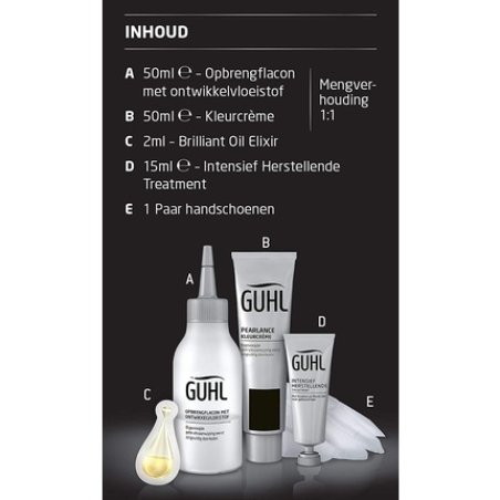 Guhl Intensive Cream Color 52 Light Golden Brown - Set of 1