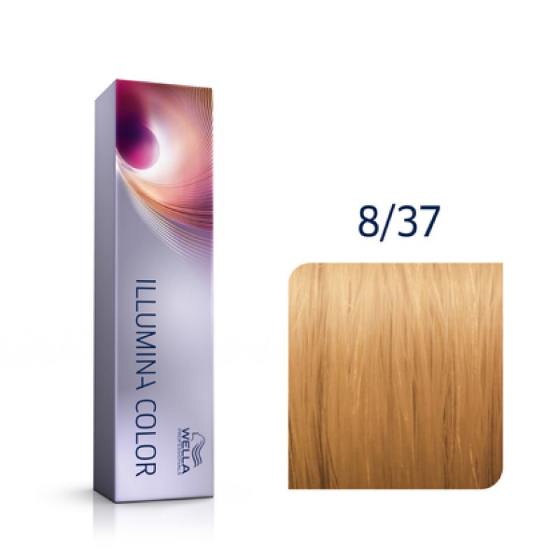 Wella Illumina Color 8/37 Blond Clair Doré Marron 60 ml
