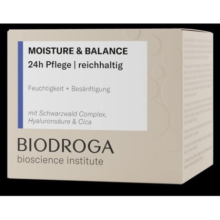 Biodroga Moisture & Balance 24h Face Cream Rich 50ml