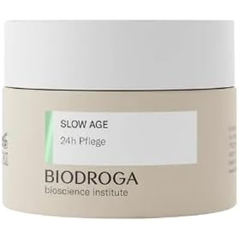 BIODROGA Bioscience Institute Slow Age 24h Care 50ml Anti-Ageing Moisture Reduces Lines Wrinkles Gives Energy with