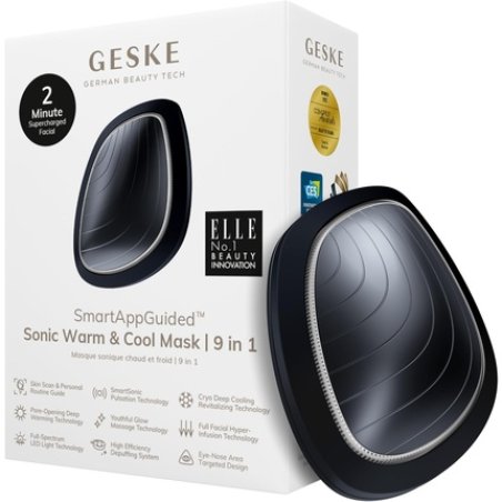 Geske Smartappguidedtm Sonic Warm & Cool 9-in-1 LED Beauty Face Mask