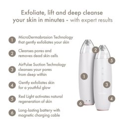 Geske Smartappguidedtm Microdermabrasion Blackhead Remover 7 in 1