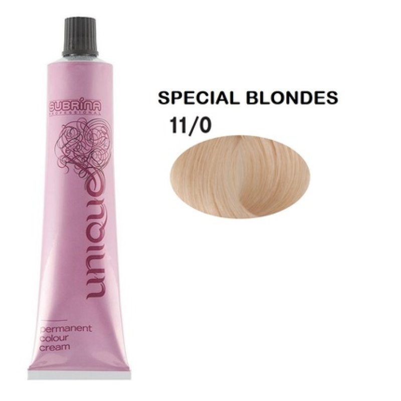 Subrina Professional Unique Permanent Hair Dye 110 Special Natural Blonde - 100 Ml
