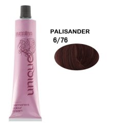 Subrina Professional Unique Permanent Hair Dye 676 Dark Blonde Violet Chestnut - 100 Ml