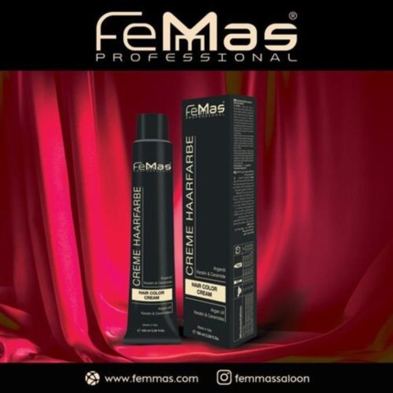 FemMas Hair Color Cream 100ml