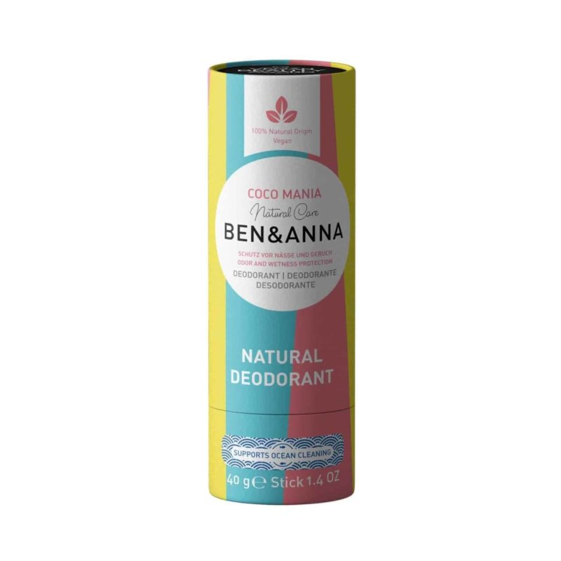 Coco Mania Natural Soda Deodorant - 40g