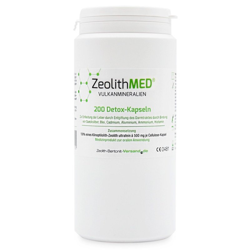 Zeolite Med Detox 200 Capsules