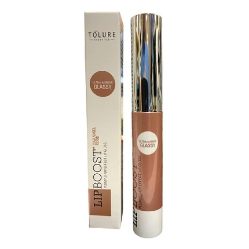 Tolure Cosmetics Lipboost Caramel Rose 8ml Plumped-Up Effect Lip Plumper