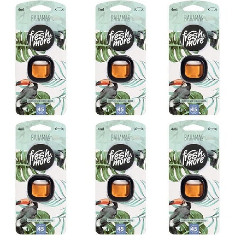 Fresh & More Auto Air Freshener Clips Bahamas