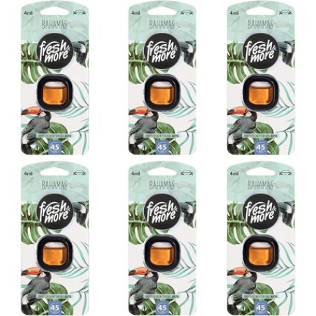 Fresh & More Auto Air Freshener Clips Bahamas