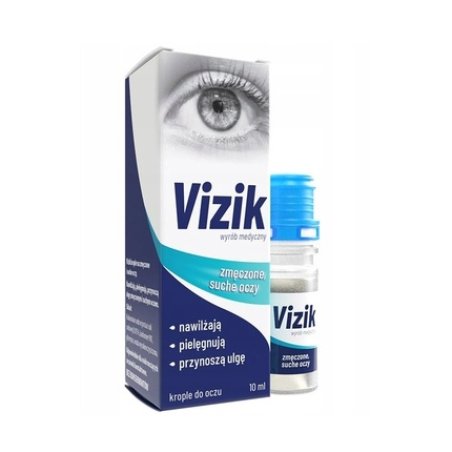 Vizik Eye Drops For Tired And Dry Eyes - 10 Ml