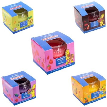 HARIBO Scented Candle in Gift Box - Gift Idea Candle for Gummy Bear Lovers