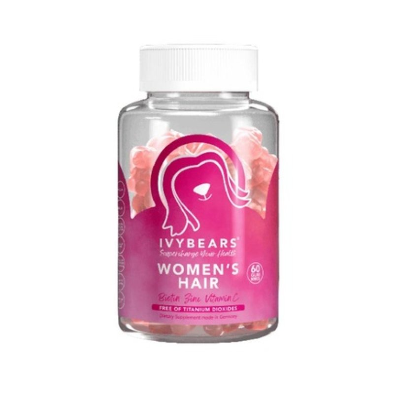 Ivybears Hair Vitamins For Women - 60 Gummies