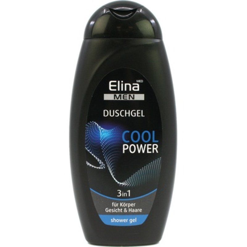 Elina Shower Gel Elina 300ml For Men 3in1 Cool Power