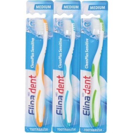Elina CleanPlus Sensitive Toothbrush Medium