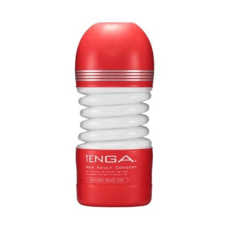 Tenga Rolling Head Cup Disposable Flexible Masturbator Medium