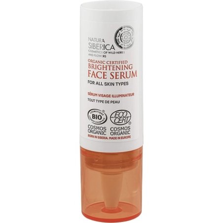 Natura Siberica Organic Certified Brightening Face Serum for All Skin Types