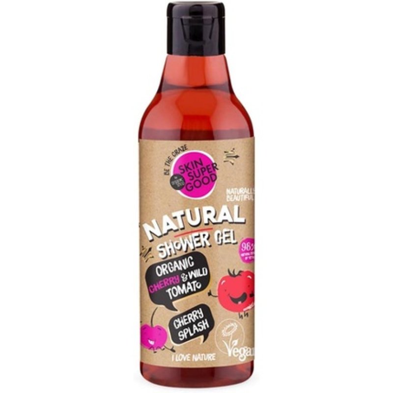 NATURA SIBERICA Skin Super Good Natural Bath Gel Cherry Tomato 250ml