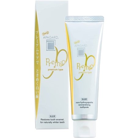 APAGARD PREMIO Remineralizing Nano-Hydroxyapatite Toothpaste 100g Premium Type Double Mint Flavor