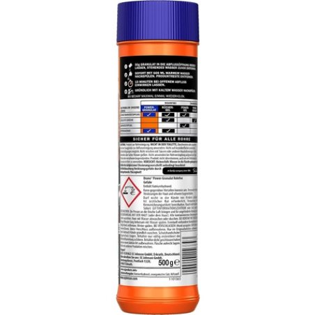 Drano Power Granules Drain Cleaner for Kitchen Clogs 10 Applications 500g