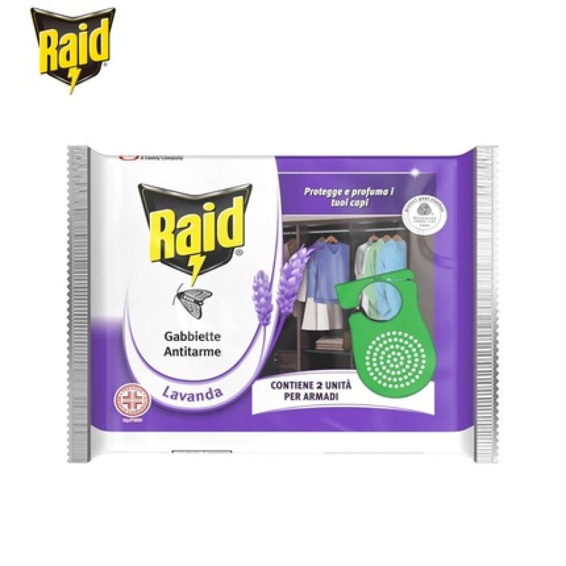Raid Lavender Scented Hanging Air Freshener 2 Pack