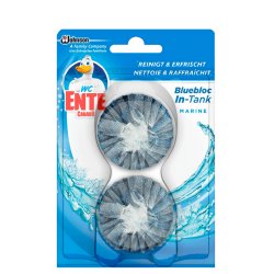 WC-Ente Blue Bloc Intank Bloc de nettoyage Océan Solide Nettoyant