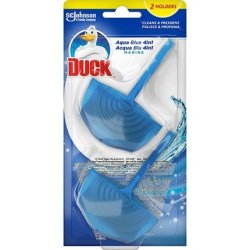 Sc Johnson Duck Toilet Bowl Cleaner 2x40g Aqua Blue