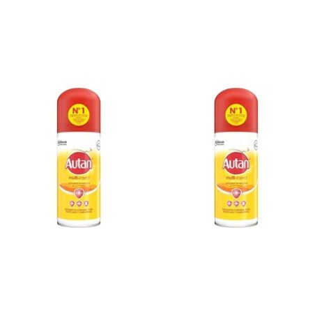 Autan Protection Plus Mosquito Repellent Spray - Protects Against Mosquitoes