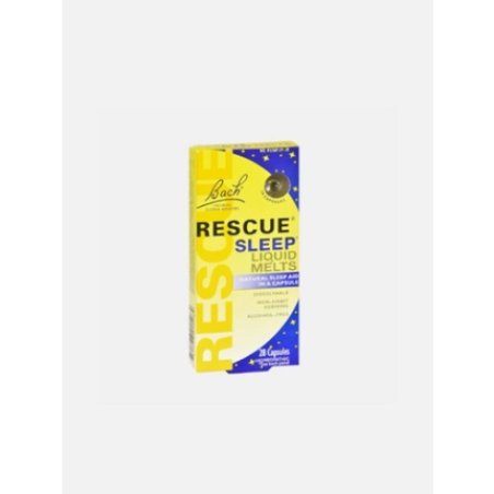Rescue Night Liquid Melts Alcohol-Free 28 Capsules