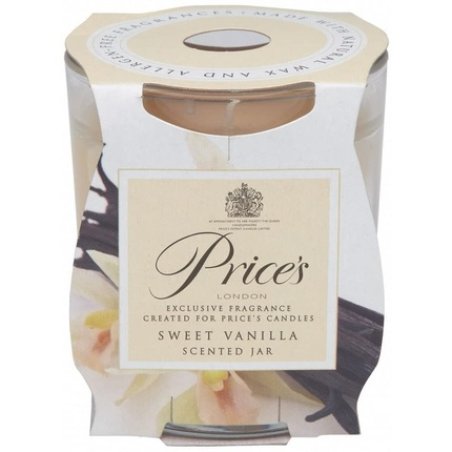 Prices Fragrance Scented Jar Sweet Vanilla