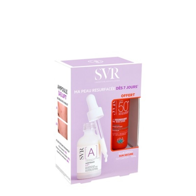 Svr [A] Ampoule Lift 30ml Sun Secure Blur Without Perfume Spf50 15ml