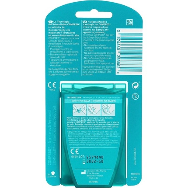 Compeed Corn Plasters for Feet - Long Lasting and Ideal for Interior Use