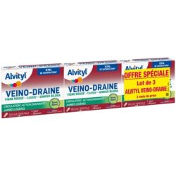 Alvityl Veino-Draine Circulation Draining Action for Light Legs - Pack of 3
