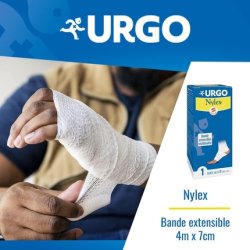 Urgo Nylex Extensible Reusable Bandage 4m x 7cm