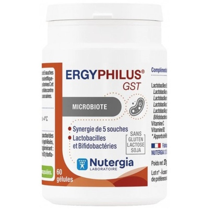 Nutergia Ergyphilus GST Food Supplement 60 Capsules