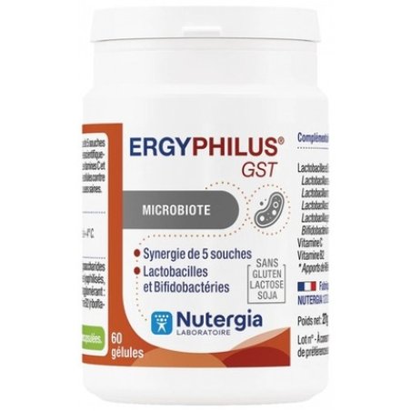 Nutergia Ergyphilus GST Food Supplement 60 Capsules