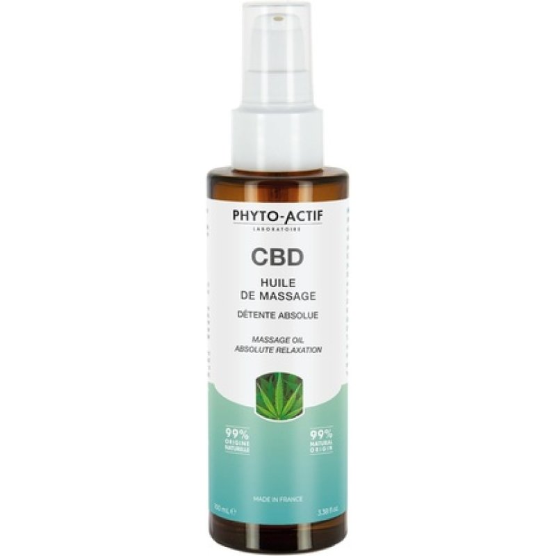 Phyto-Actif CBD Massage Oil Relaxes & Soothes Soft & Nourished Skin
