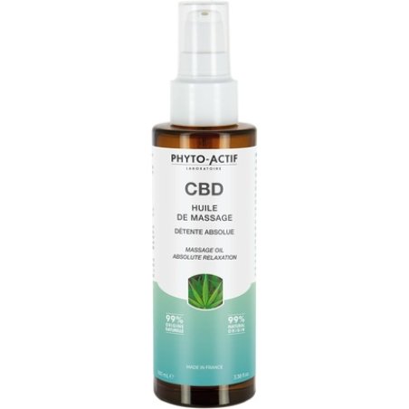 Phyto-Actif CBD Massage Oil Relaxes & Soothes Soft & Nourished Skin