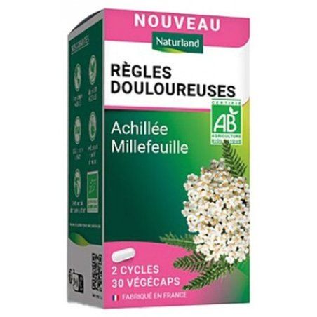 Naturland Painful Period Dietary Supplement 30 Vegi-Caps