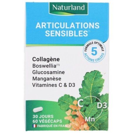 Naturland Sensitive Joints 60 Veggie Capsules