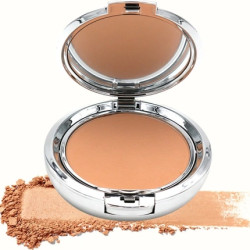 Parisax Compact Powder With Puff 2 In 1 Natural Beige
